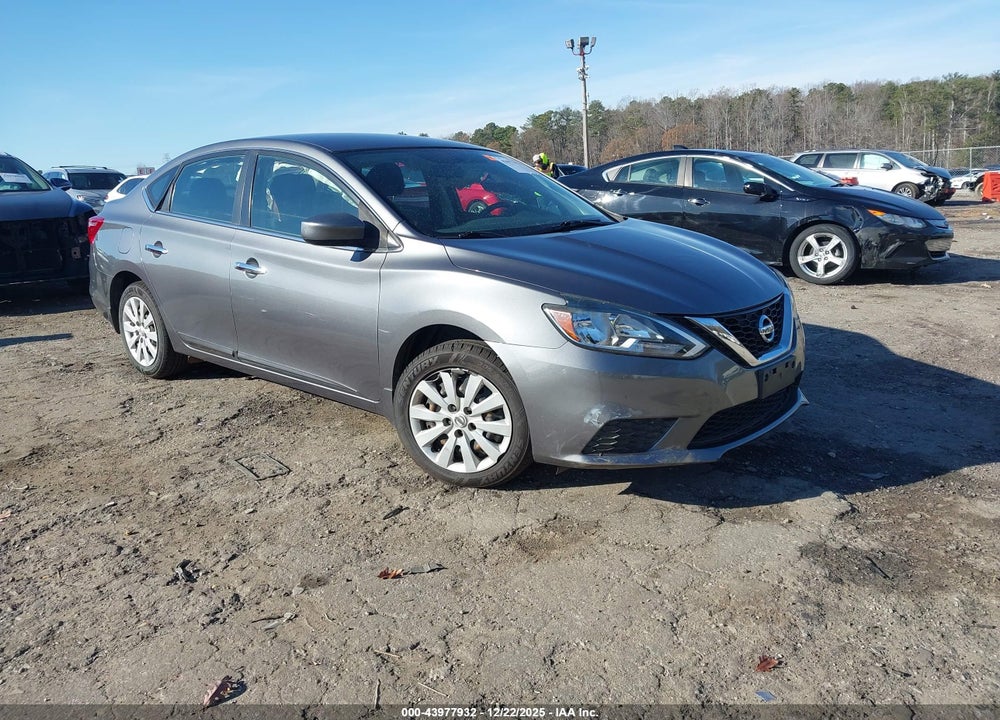 2017 NISSAN SENTRA S VIN: 3N1AB7AP3HL641695