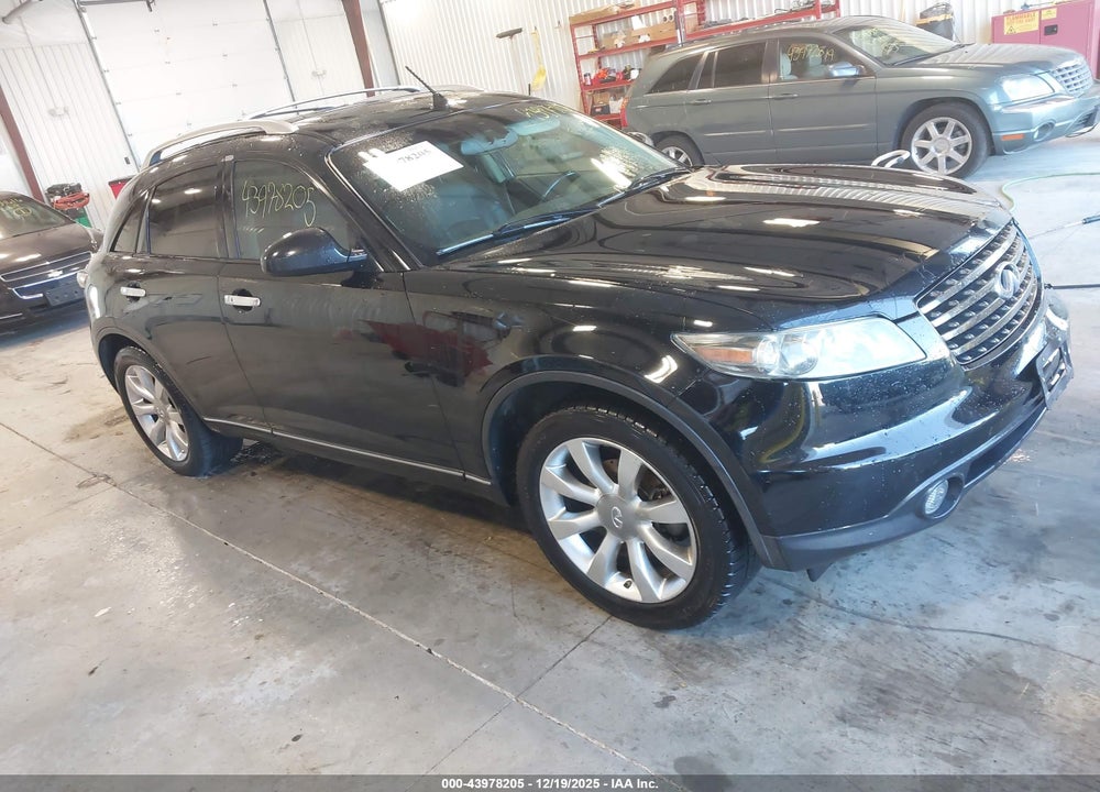 2005 INFINITI FX35 VIN: JNRAS08U55X108022