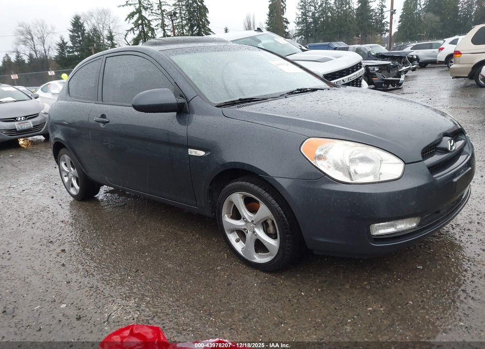 2008 HYUNDAI ACCENT SE VIN: KMHCN36C68U082866