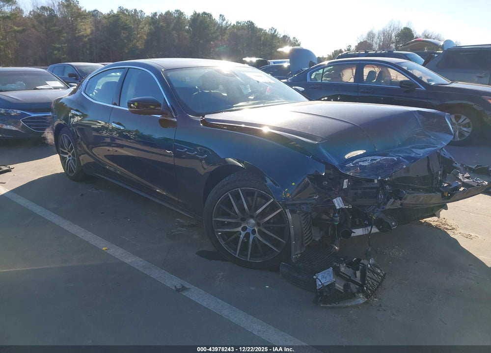 2017 MASERATI GHIBLI VIN: ZAM57XSA7H1211665