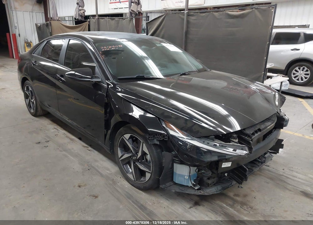 2021 HYUNDAI ELANTRA LIMITED VIN: 5NPLP4AG9MH018131