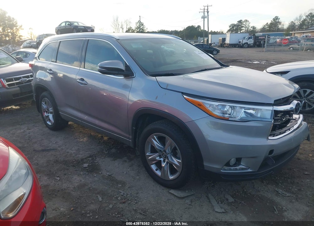 2016 TOYOTA HIGHLANDER LIMITED V6 VIN: 5TDDKRFH6GS348857