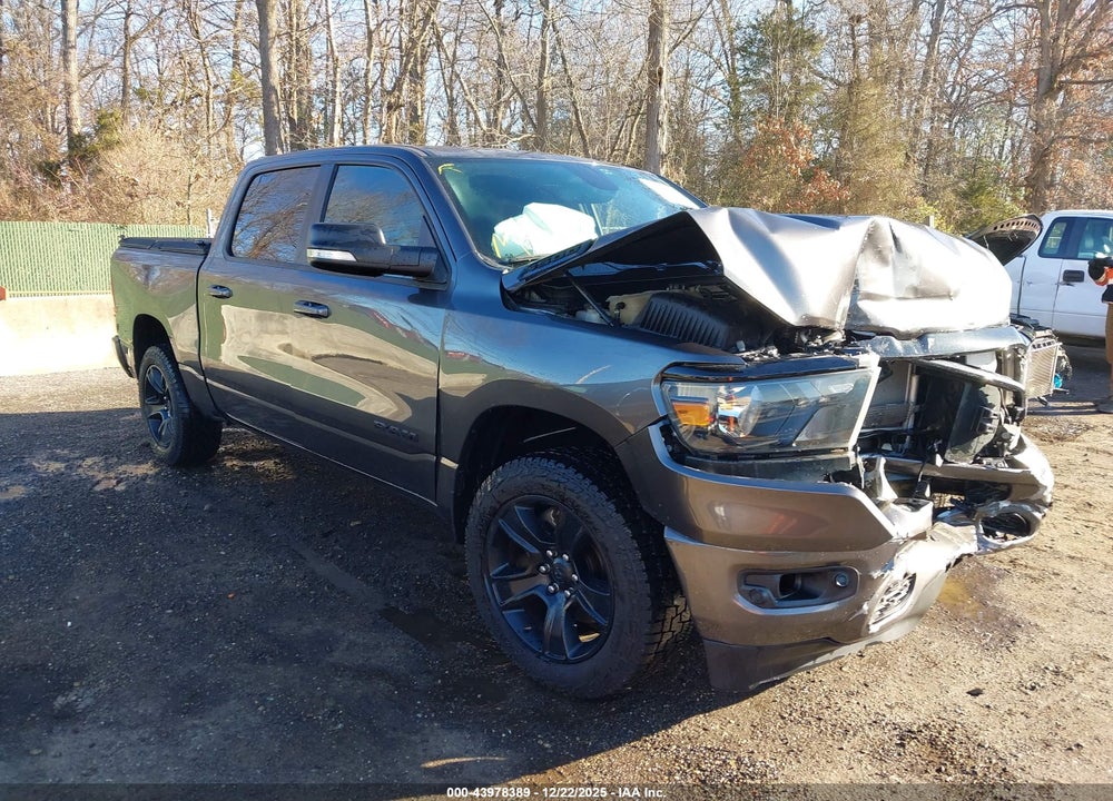 2022 RAM 1500 BIG HORN  4X4 5'7 BOX VIN: 1C6RRFFG5NN237346