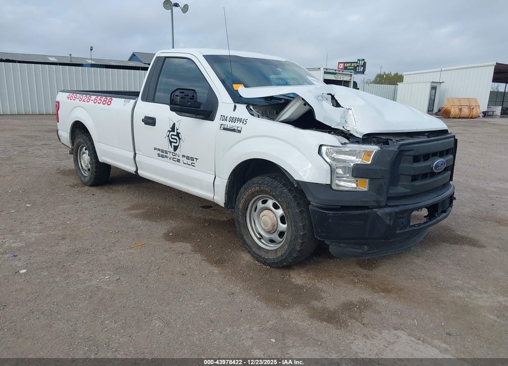 2017 FORD F-150 XL VIN: 1FTMF1C81HKC61502