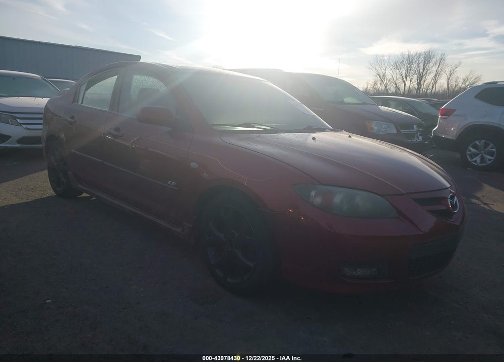 2008 MAZDA 3 S TOURING VIN: JM1BK323081148389