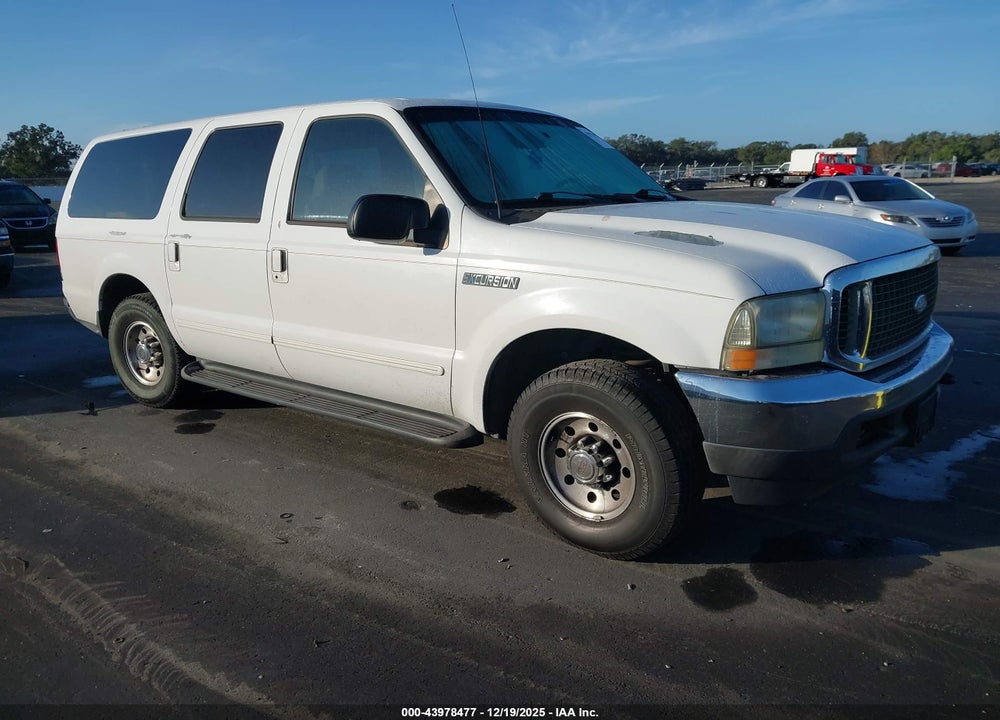 2000 FORD EXCURSION XLT VIN: 1FMNU40L4YEA90632