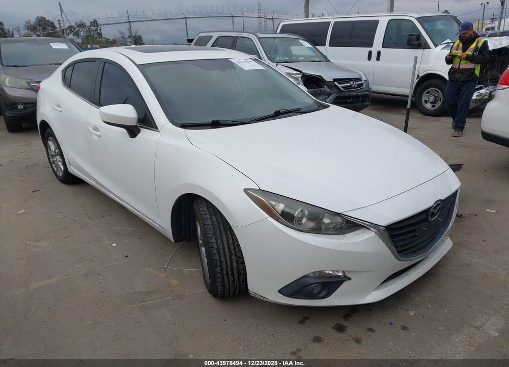 2015 MAZDA 3 I GRAND TOURING VIN: JM1BM1W70F1234603