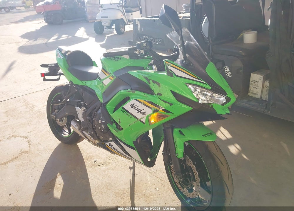 2025 KAWASAKI EX650 P VIN: ML5EXEP11SDAE2758