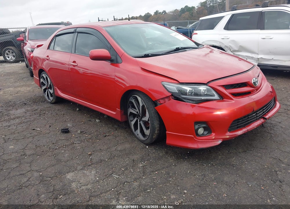 2011 TOYOTA COROLLA S VIN: 2T1BU4EE7BC717125