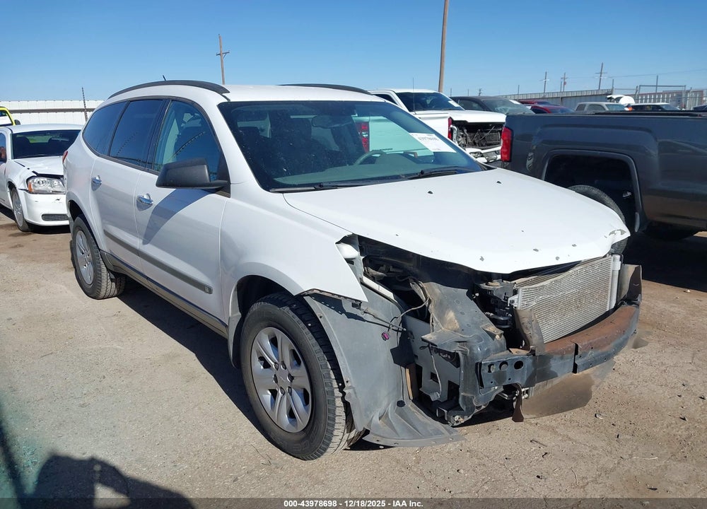 2009 CHEVROLET TRAVERSE LS VIN: 1GNER13D09S182078