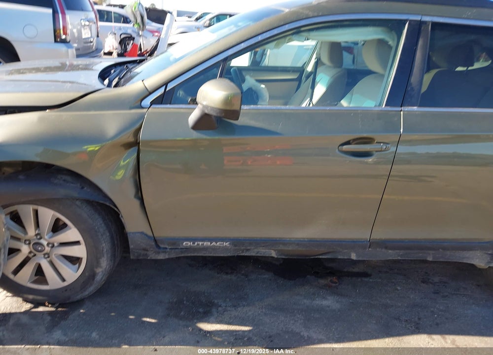 2017 SUBARU OUTBACK 2.5I PREMIUM VIN: 4S4BSACC1H3396962
