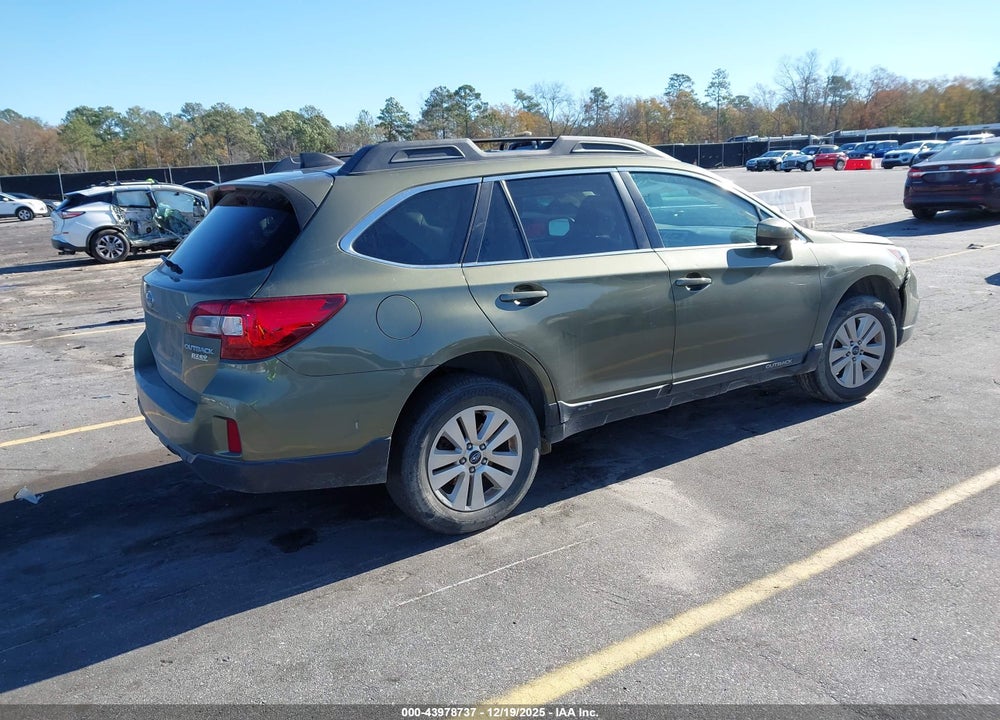 2017 SUBARU OUTBACK 2.5I PREMIUM VIN: 4S4BSACC1H3396962