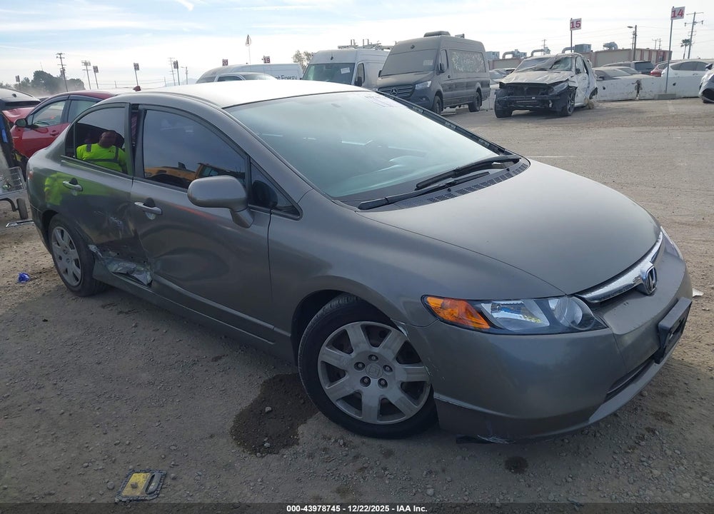2007 HONDA CIVIC LX VIN: 1HGFA16517L020901