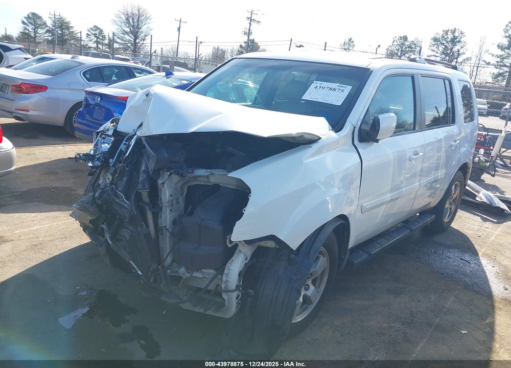 2009 HONDA PILOT EX-L VIN: 5FNYF38679B013676