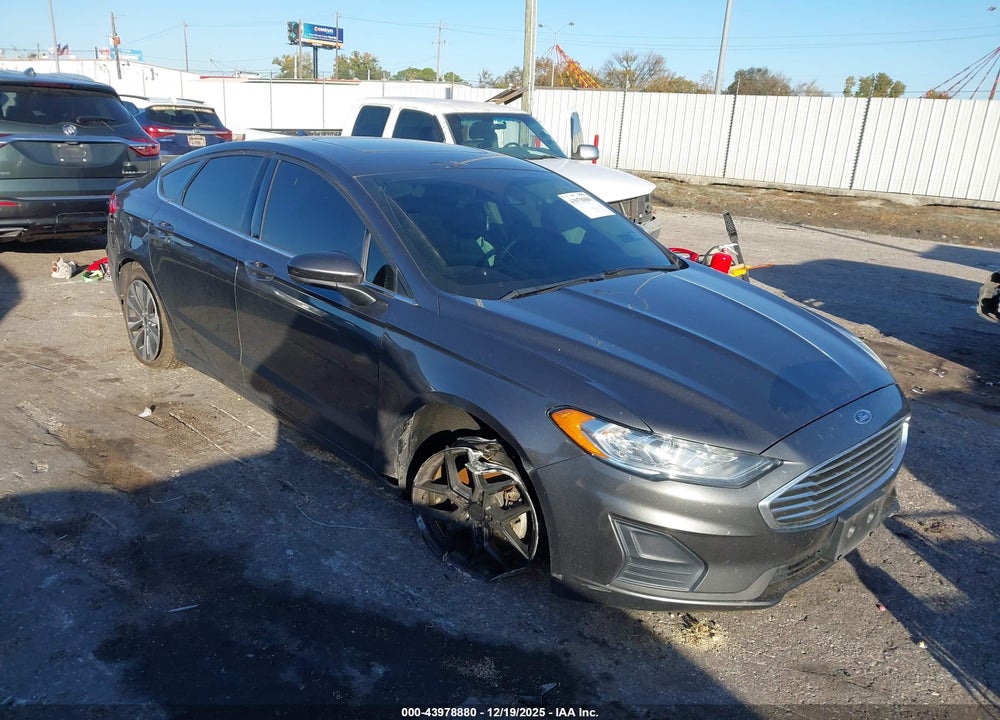 2019 FORD FUSION SE VIN: 3FA6P0T95KR270432