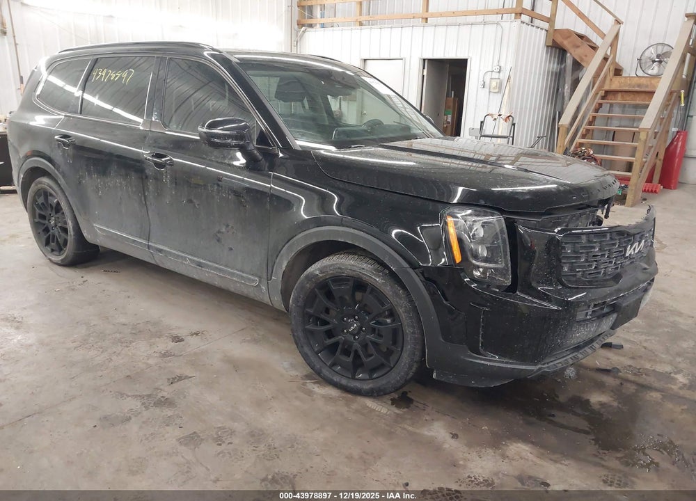 2022 KIA TELLURIDE EX VIN: 5XYP3DHC6NG301501