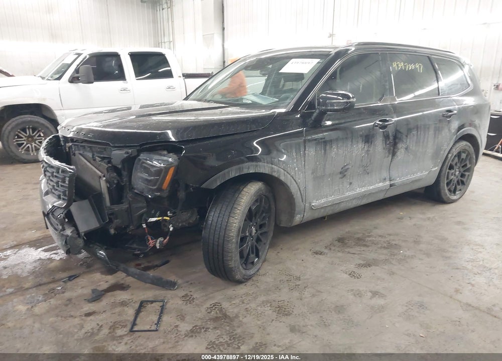 2022 KIA TELLURIDE EX VIN: 5XYP3DHC6NG301501