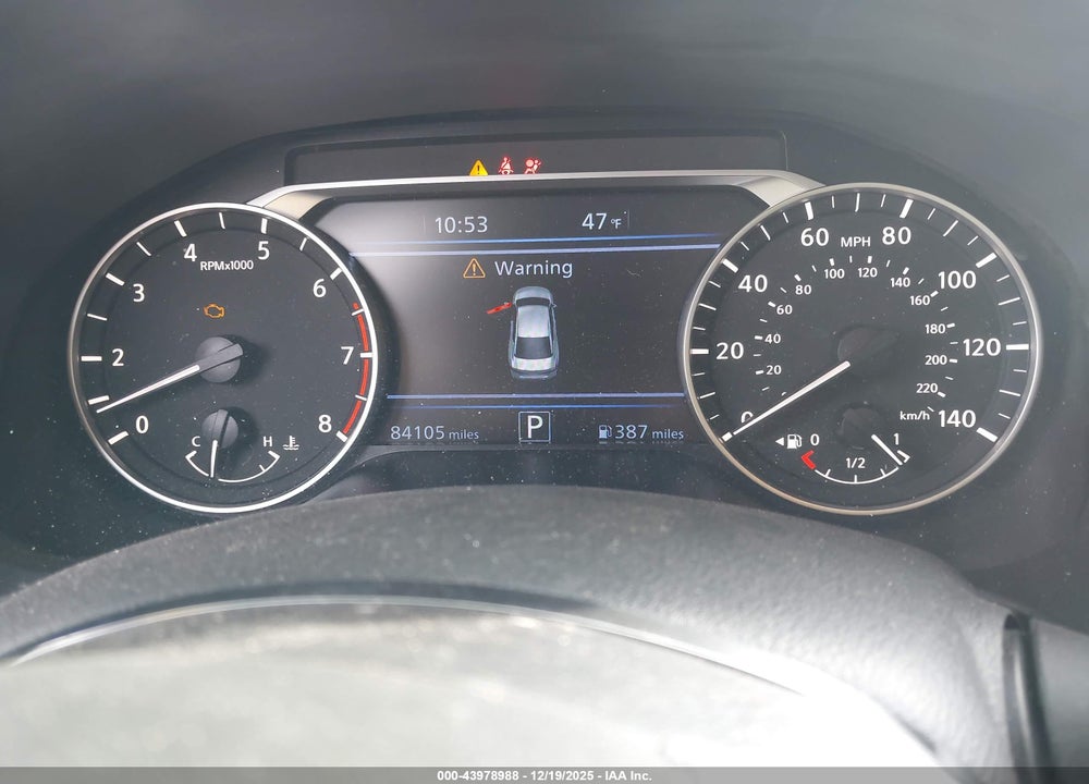 2023 NISSAN ALTIMA SV FWD VIN: 1N4BL4DV5PN338641