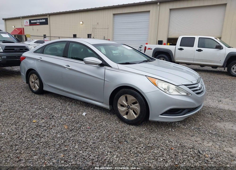 2014 HYUNDAI SONATA GLS VIN: 5NPEB4AC9EH817963
