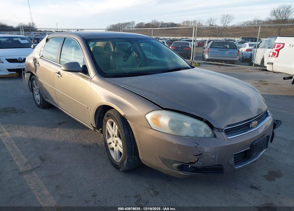 2006 CHEVROLET IMPALA LTZ VIN: 2G1WU581269242093