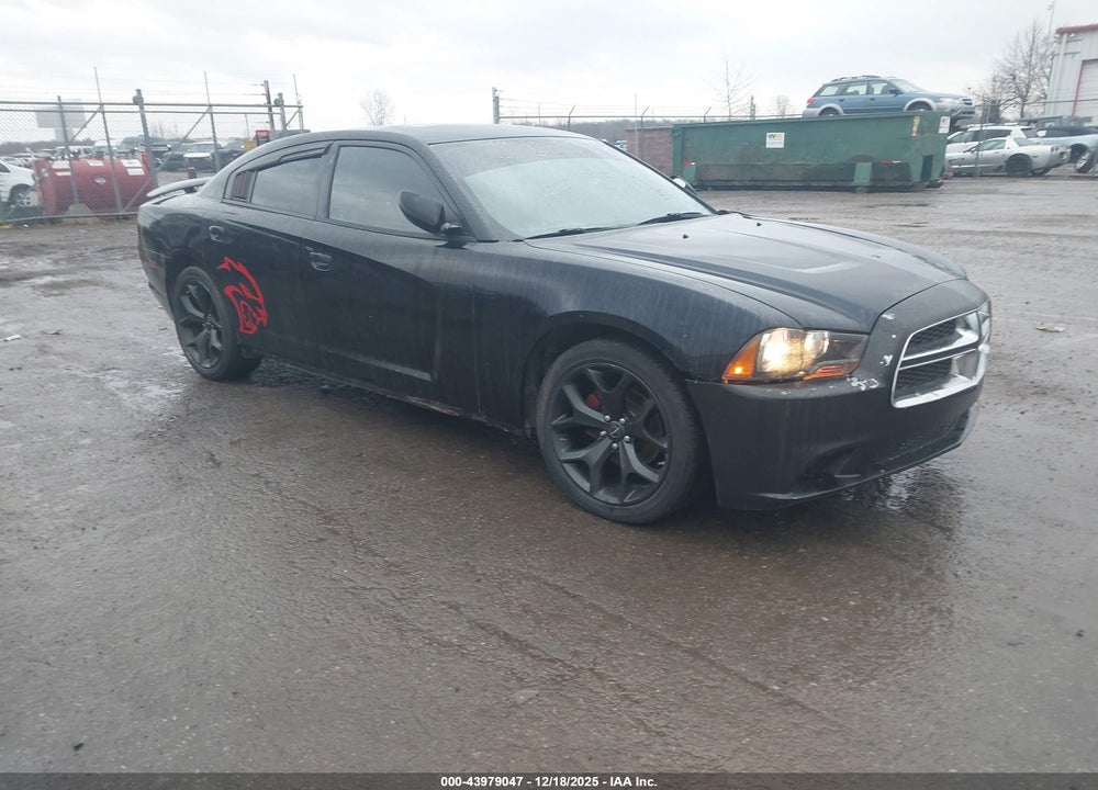 2012 DODGE CHARGER SXT VIN: 2C3CDXHG2CH271755