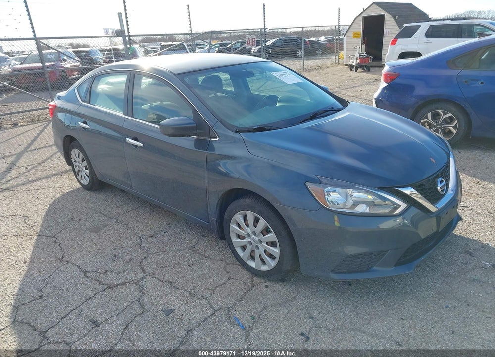 2017 NISSAN SENTRA SV VIN: 3N1AB7AP8HY284601