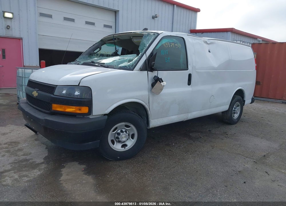 2021 CHEVROLET EXPRESS CARGO RWD 2500 REGULAR WHEELBASE WT VIN: 1GCWGAFP1M1176054
