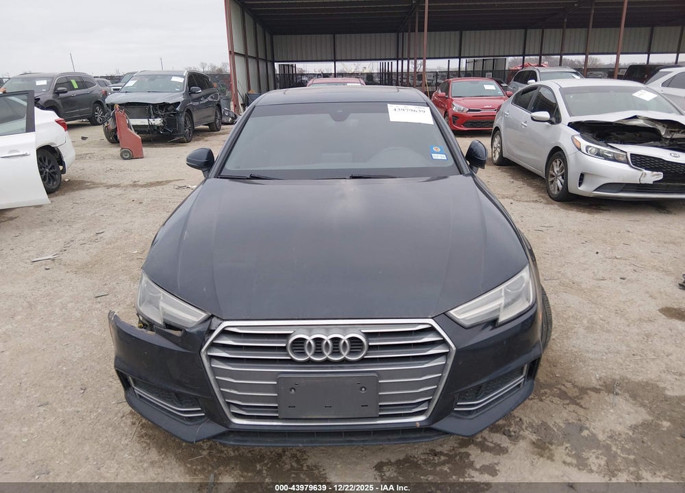 2018 AUDI A4 2.0T TECH ULTRA PREMIUM/2.0T ULTRA PREMIUM VIN: WAUKMAF47JA114499