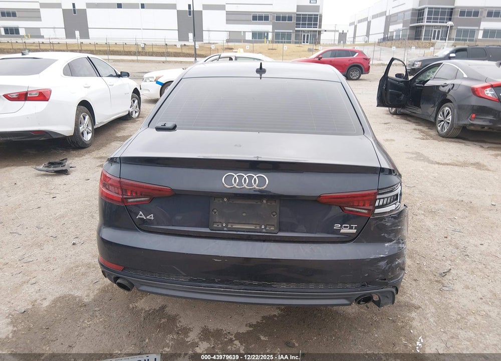 2018 AUDI A4 2.0T TECH ULTRA PREMIUM/2.0T ULTRA PREMIUM VIN: WAUKMAF47JA114499