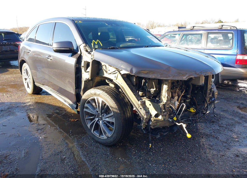 2019 ACURA MDX TECHNOLOGY PKG VIN: 5J8YD4H55KL009455