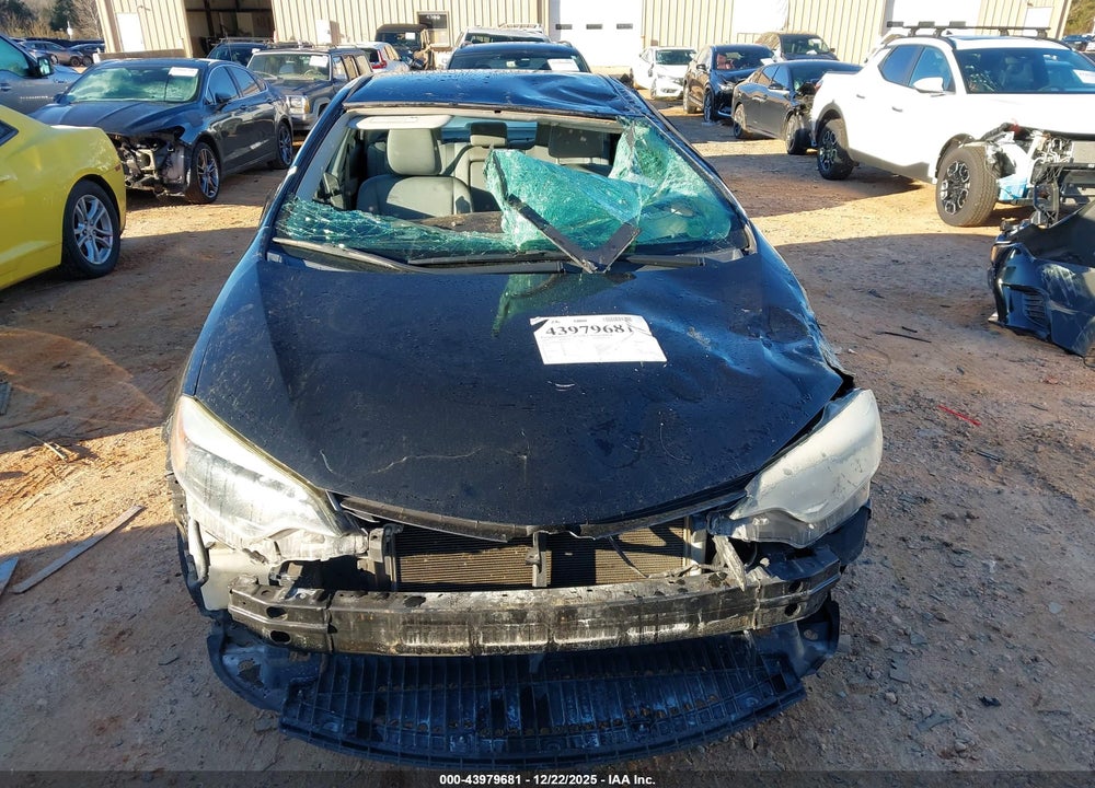 2015 TOYOTA COROLLA LE VIN: 2T1BURHE2FC360922