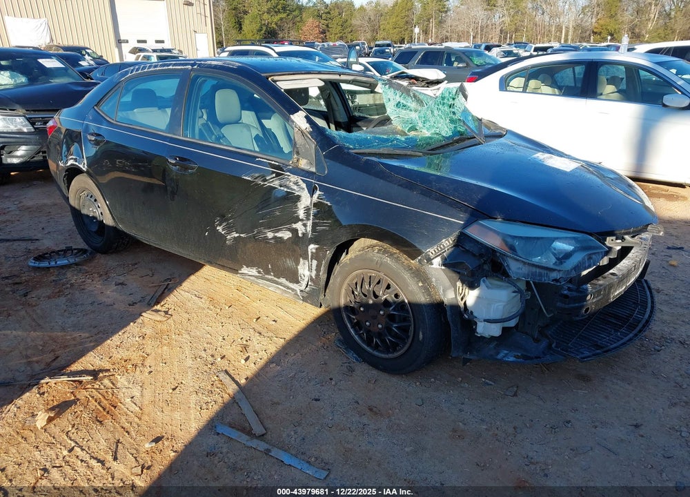 2015 TOYOTA COROLLA LE VIN: 2T1BURHE2FC360922
