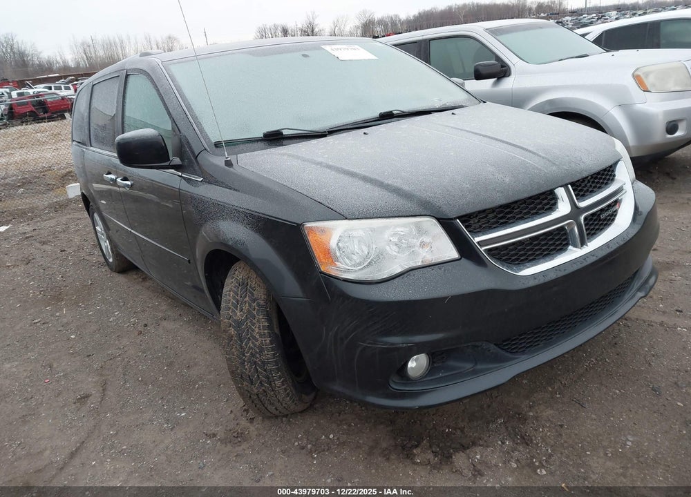 2013 DODGE GRAND CARAVAN CREW VIN: 2C4RDGDG4DR593238