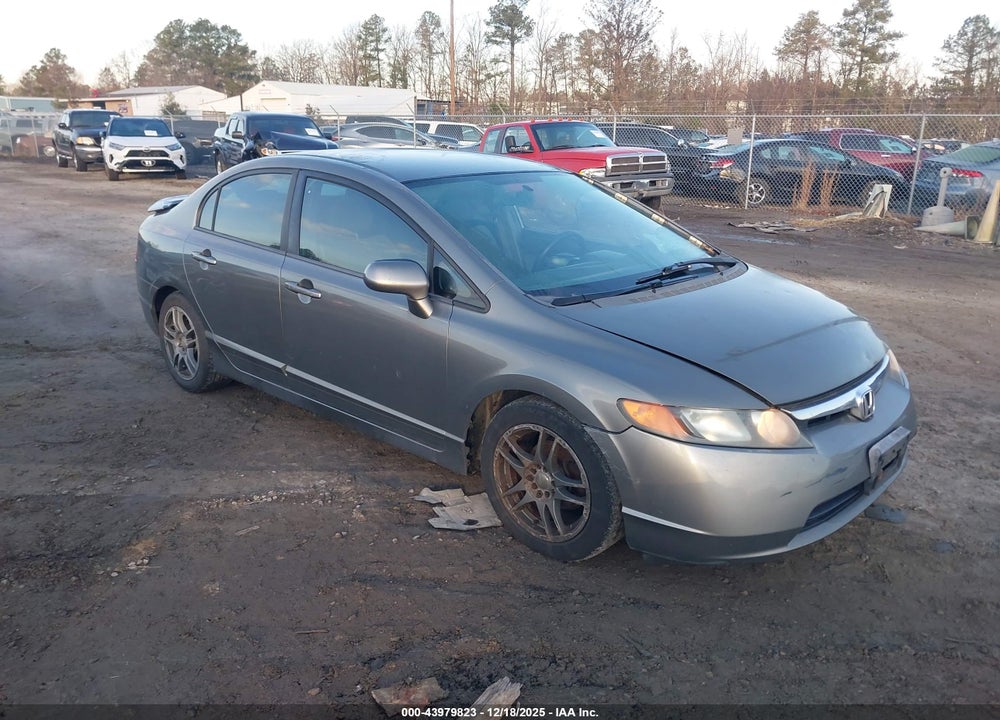 2007 HONDA CIVIC LX VIN: 1HGFA16597L090775