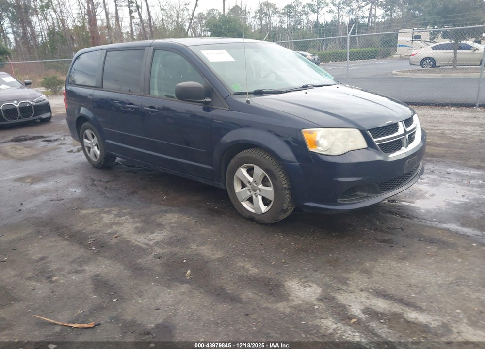 2013 DODGE GRAND CARAVAN SE VIN: 2C4RDGBG3DR650435