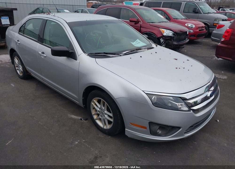 2012 FORD FUSION S VIN: 3FAHP0GA9CR204237