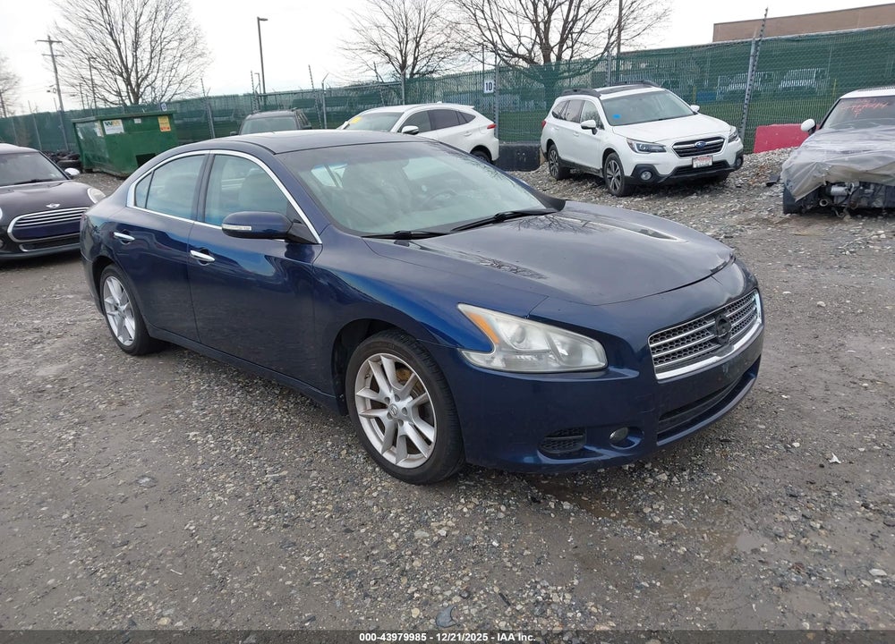 2009 NISSAN MAXIMA 3.5 SV VIN: 1N4AA51E49C843824