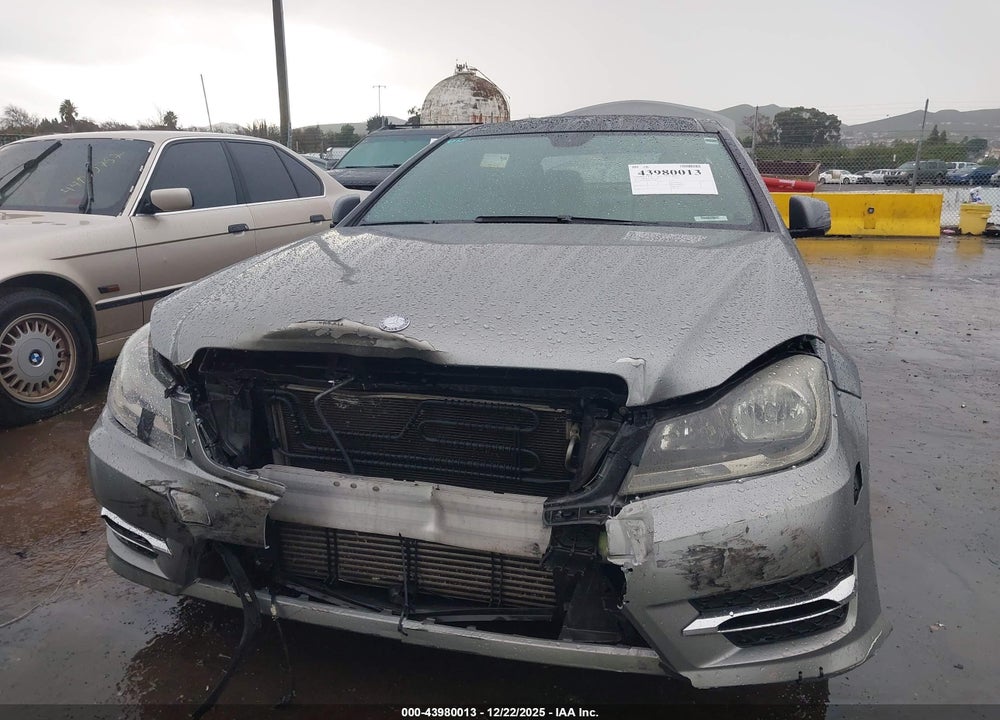 2012 MERCEDES-BENZ C 250 VIN: WDDGJ4HB9CF740601