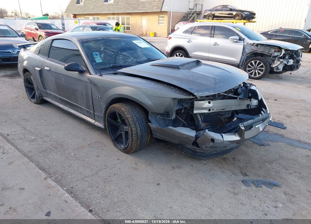 2001 FORD MUSTANG GT VIN: 1FAFP42X71F151400
