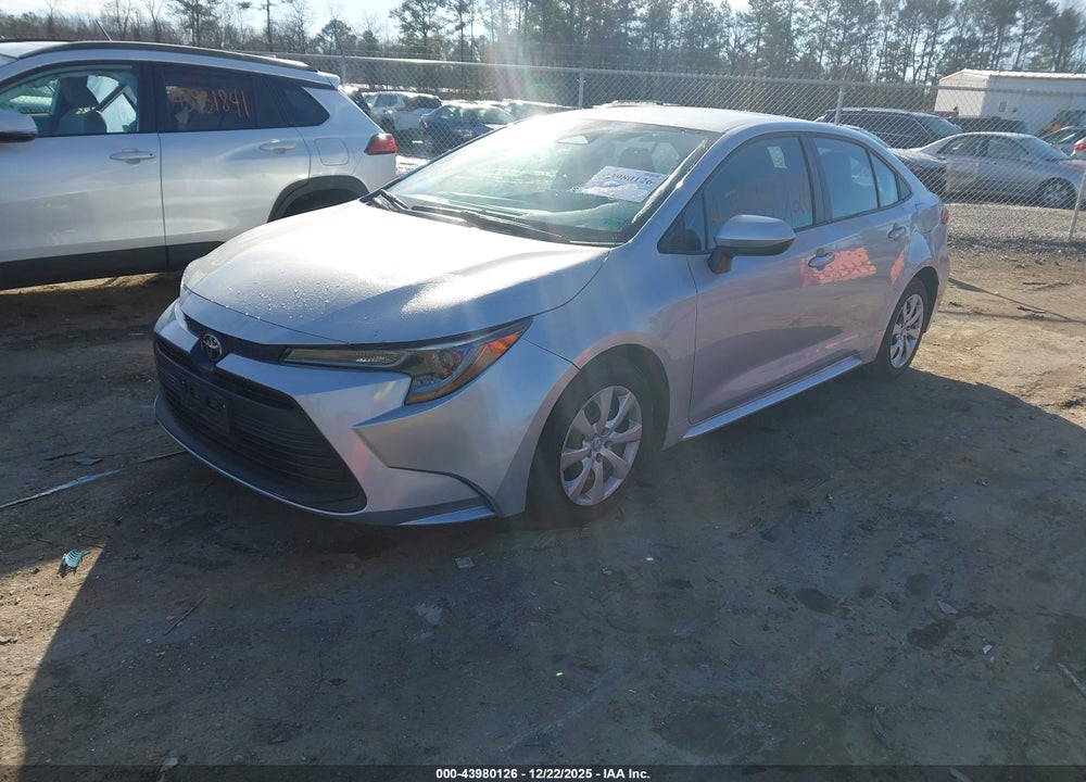 2023 TOYOTA COROLLA LE VIN: 5YFB4MDE2PP048397