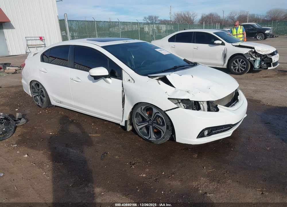 2015 HONDA CIVIC SI VIN: 2HGFB6E59FH706241