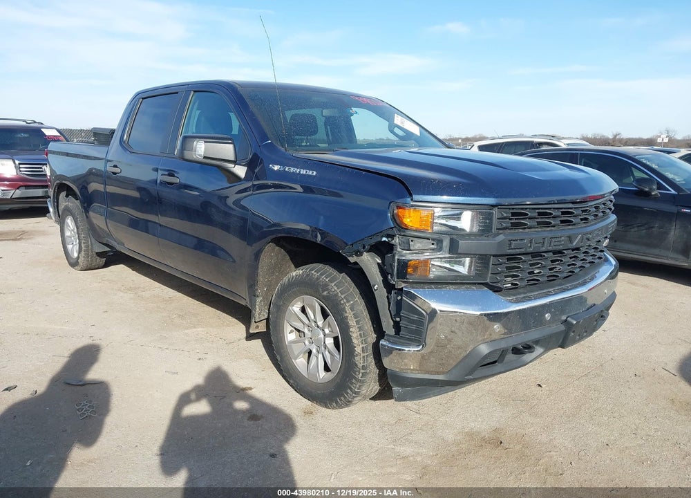 2019 CHEVROLET SILVERADO 1500 WORK TRUCK VIN: 3GCPWAEF7KG225191