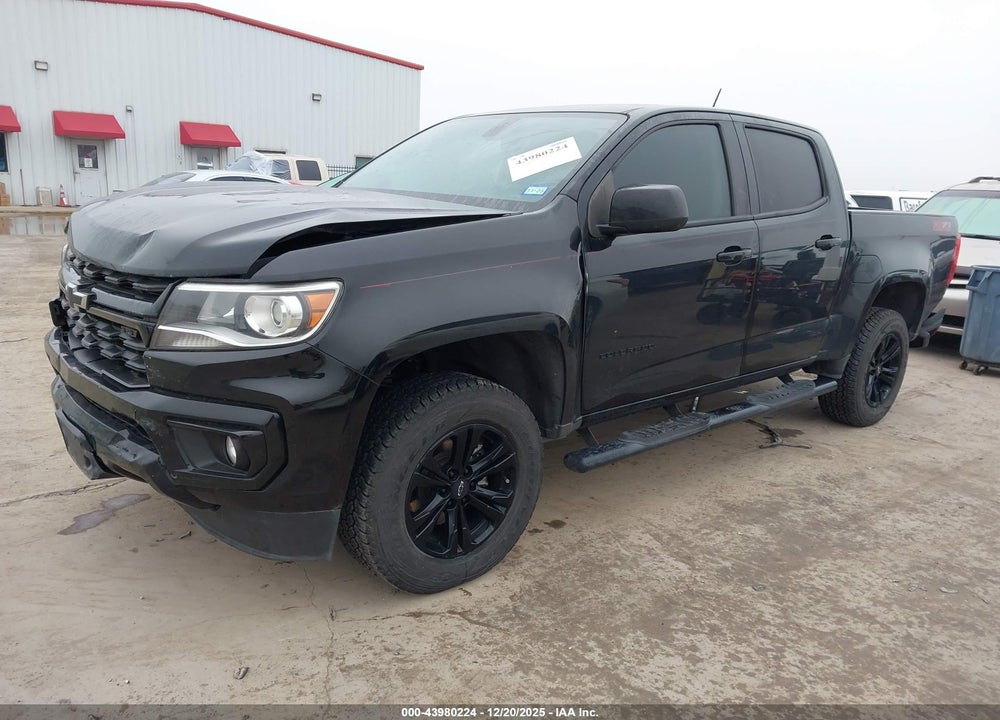 2021 CHEVROLET COLORADO 2WD  SHORT BOX Z71 VIN: 1GCGSDEN7M1111133