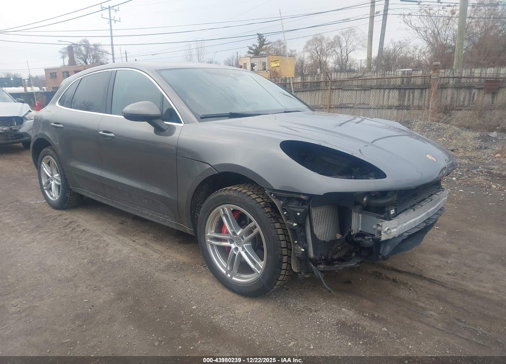 2015 PORSCHE MACAN TURBO VIN: WP1AF2A55FLB92868