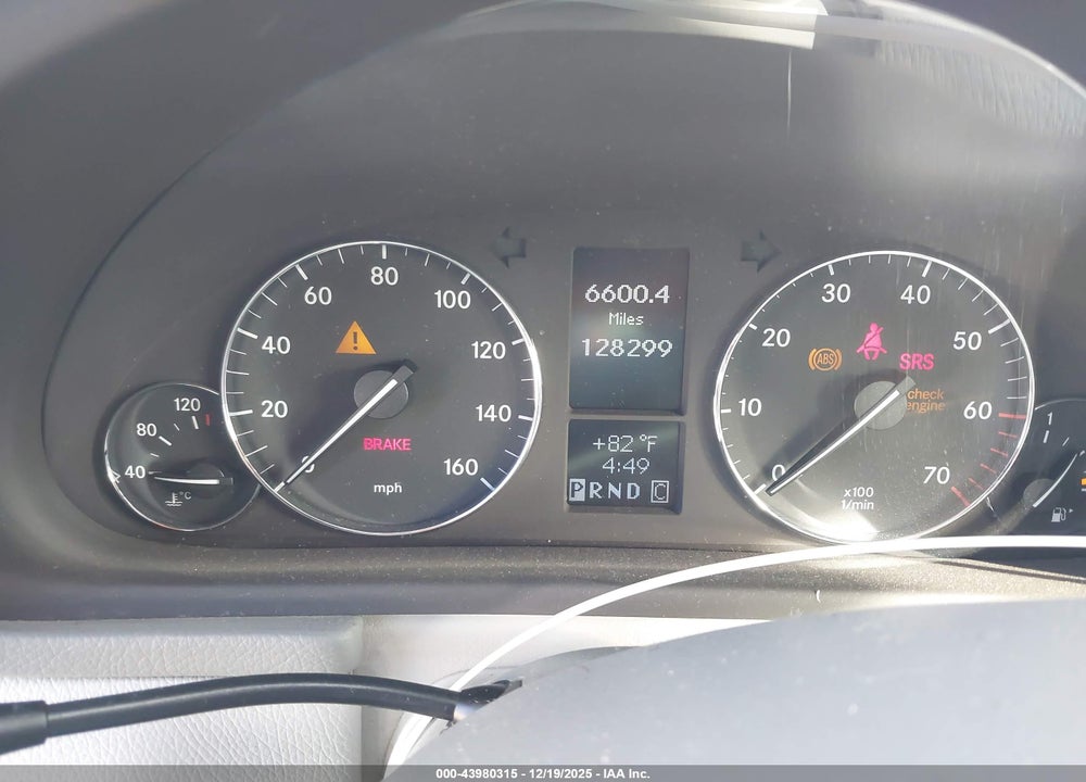 2005 MERCEDES-BENZ C 240 LUXURY 4MATIC VIN: WDBRF81JX5F677121