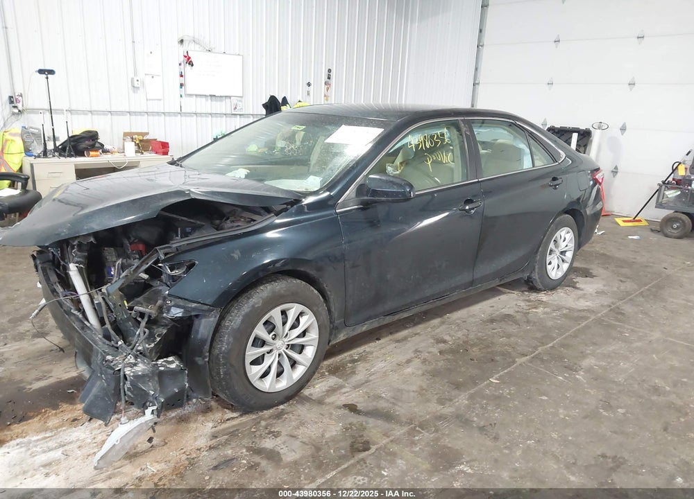 2015 TOYOTA CAMRY LE VIN: 4T4BF1FK2FR481376