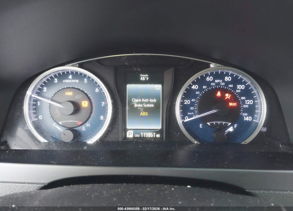 2015 TOYOTA CAMRY LE VIN: 4T4BF1FK2FR481376