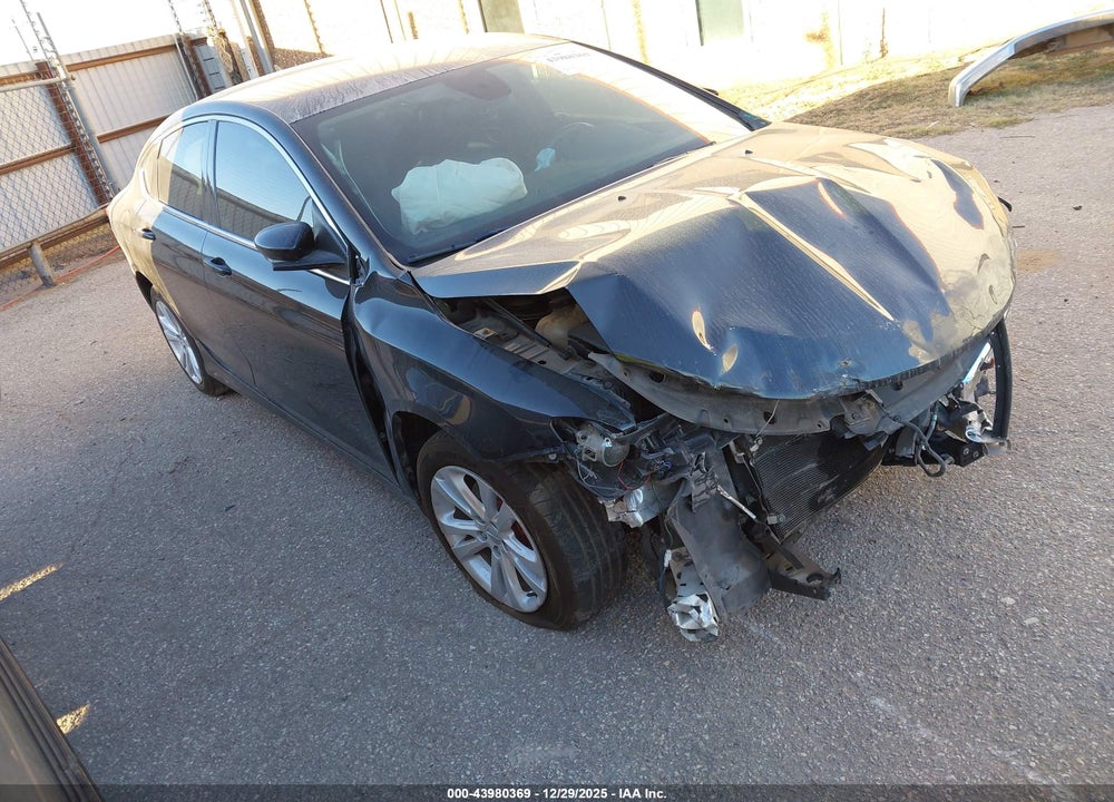 2017 PLATINUM CHRYSLER 200 LIMITED VIN: 1C3CCCAB2HN501075