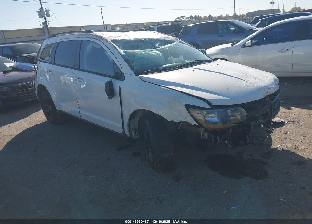 2019 DODGE JOURNEY SE VIN: 3C4PDCBB1KT866332