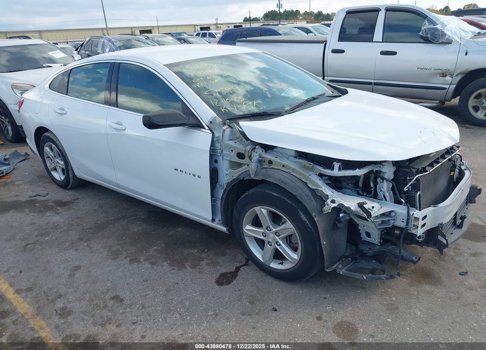 2021 CHEVROLET MALIBU FWD LS VIN: 1G1ZB5ST2MF075140